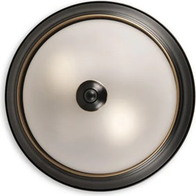 BRILAGI - Plafonieră FRESCO 2xE27/40W/230V diam. 28 cm negru/auriu