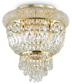 Plafoniera eleganta design clasic DUBAI PL3 OTTONE 200996