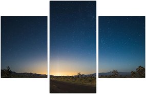 Tablou - Cer de noapte deasupra drumului (90x60 cm)