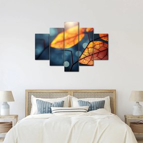 Tablou - Textura frunzelor (150x105 cm)