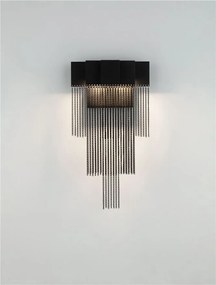 Aplica LED design modern REVIA negru