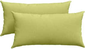 vidaXL Perne pentru canapea 2 pcs Verde deschis 80 x 40 cm țesătură