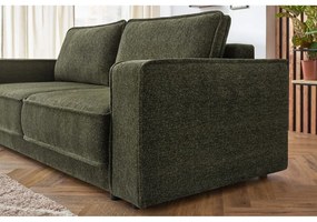 Canapea extensibilă verde Emile - Bobochic Paris