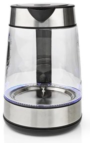 Nedis KAWK320EGS - Fierbător 1,7 L 2200W/230V