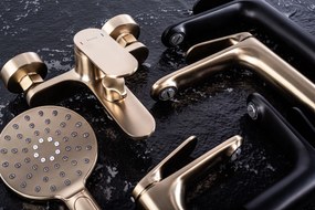 Baterie pentru cadă REA Marco Brush  Gold