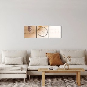 Tablou - Cântec (cu ceas) (90x30 cm)