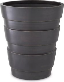 Ghiveci, Vas decorativ din otel inoxidabil Apex bronz antic