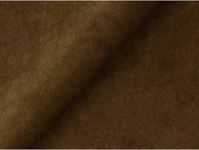 Colțar galben muștar cu tapițerie din catifea (cu colț pe partea stângă/cu șezlong) Aloha – Makamii