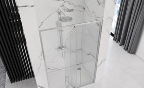 Ușă de duș batanta REA Rapid Swing Crom 120