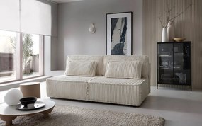 Canapea lemn masiv Komma, 200 × 112 × 86 cm