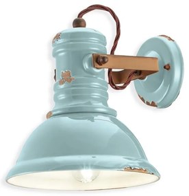 Aplica de perete design retro realizat manual din ceramica INDUSTRIAL