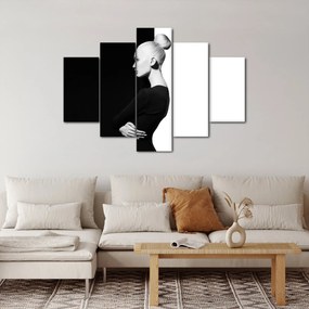Tablou - O femeie à la yin și yang (150x105 cm)