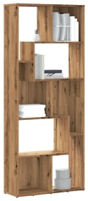 vidaXL Bibliotecă, stejar artizanal, 67x24x161 cm, lemn prelucrat