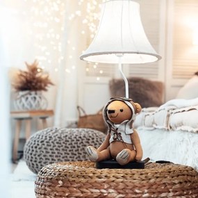 Lampă LED de masă pentru copii Happy Lamps CHARLES LED/5,4W/230V urs