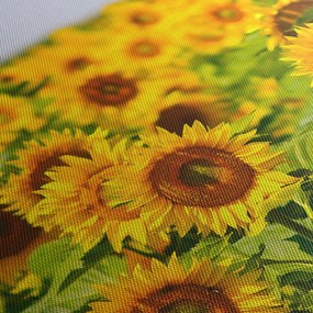 Tablou - Floarea-soarelui (120x50 cm)