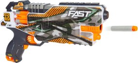 Pistol de jucărie FOAM X cu proiectile din spumă, funcționează cu 6 baterii AA, 24 buc.