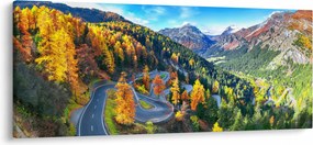 Tablou - Trecătoarea Malay Pass (120x50 cm)