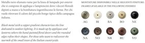 Aplica de perete clasica pentru exterior realizata manual LATINA