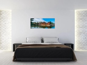 Tablou - Templul Byodo-in, Japonia (120x50 cm)