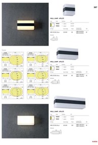 Aplică LED de exterior KODIAK LED/8W/230V IP65 albă Redo 90326