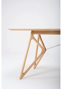 Masă de dining cu blat din lemn de stejar 240x90 cm Tink - Gazzda