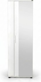 Pantofar Adore Porto, 2 usi reversibile cu oglinda, 10 rafturi, capacitate 28 perechi, 60 x 187 x 36 cm