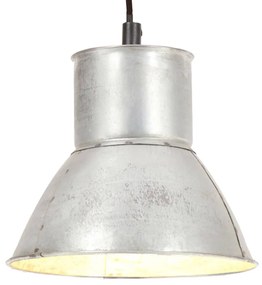 Lampa suspendata, 25 W, argintiu, rotund, 17 cm, E27 1, Argintiu,    17 cm