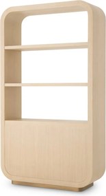 Dulap cu Rafturi design LUX, Furnir stejar, Natur, Quinton