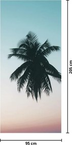 Fototapet pentru ușă - Palmieri în Bali (95x205cm)