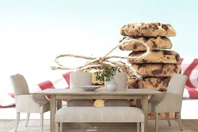 Fototapet biscuiți americane cookies