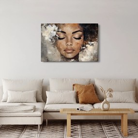Tablou - Portret de femeie (90x60 cm)
