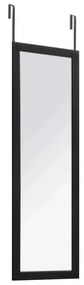 5five - Oglindă suspendată pentru ușă CLASSIQUE 110x36 cm, neagră