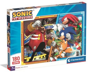 Sonic Ariciul Puzzle de 180 piese Clementoni