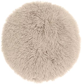 Perna decorativa rotunda MATS 40 cm, gri deschis