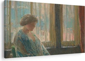 Tablou - Childe Hassam, The New York Window, reproducere (90x60 cm)