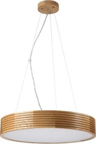 Brilagi - Lustră LED pe cablu CARVALHO MODERN 3xE27/60W/230V stejar diam. 47,5 cm
