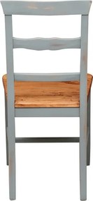 Scaun, L45 43 H92 cm, cu sezut din lemn masiv