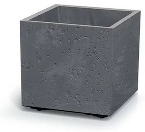 Ghiveci SIERRA SQUARE BETON EFFECT 38,5 cm , gri, M