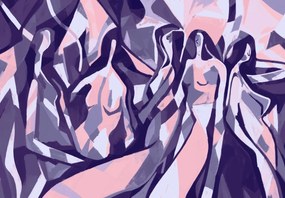 Fototapet - Femei abstracte (147x102 cm)
