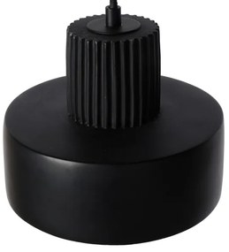 Lustră pe cablu OPHELIA 1xE27/40W/230V d. 20 cm neagră Lucide 20419/20/30