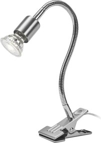 Osram - Lampă cu clemă CLIP TUBE FLEX 1xGU10/5W/230V crom mat