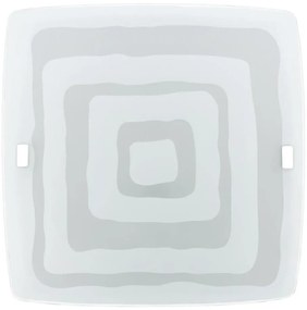 Abajur de rezervă din sticlă pentru plafonieră/aplică Eglo BORGO 410x410 mm