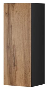 Fotoliu suspendat Zylia 90 (Negru + Stejar wotan). 1060033