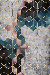 Covor, Hmnt774, 100x200 cm, Multicolor