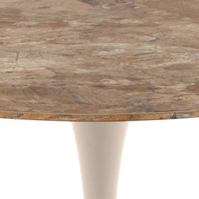 Masă de dining rotundă cu blat ceramic ø 90 cm Malta – Actona