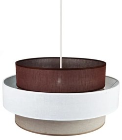 Lustră pe cablu Duolla SPACE 1xE27/40W/230V d. 50 cm