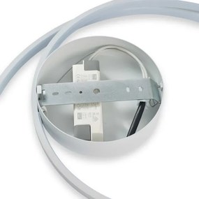 Lustră LED aplicată OZ LED/48W/230V alb Ideal Lux