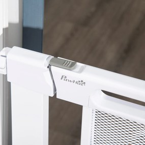 PawHut Poarta Siguranta Reglabila 75‑103 cm | Aosom Romania