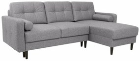 Colțar Boston 416Cutie de pat, 223x157x92cm, 105 kg, Picioare: Lemn