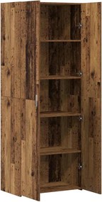 vidaXL Bufet 2 pcs Lemn vechi 70 x 42,5 x 185 cm